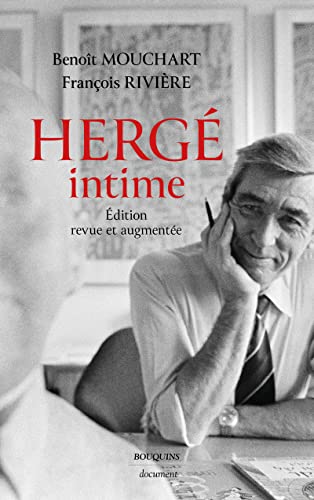 jaquette livre Hergé Intime