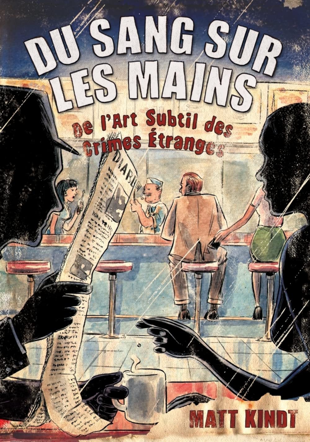 jaquette livre Du sang sur les mains