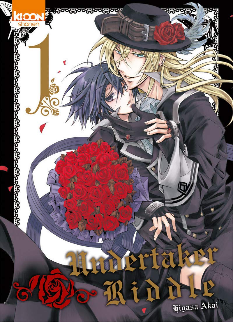 jaquette livre Undertaker Riddle, tome 1