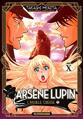 jaquette livre Arsène Lupin - Edition 2022 - Tome 10 : L'aiguille creuse - Partie 3