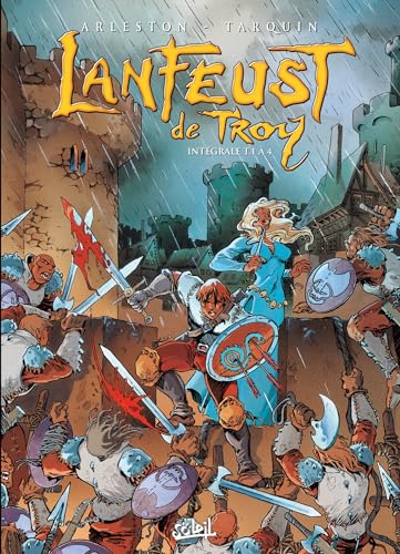 jaquette livre Lanfeust De Troy Intégrale Tomes 1 À 4 - Tome 1, L'ivoire Du Magohamoth - Tome 2, Thanos L'incongru - Tome 3, Castel Or-Azur - Tome 4, Le Paladin D'eckmül