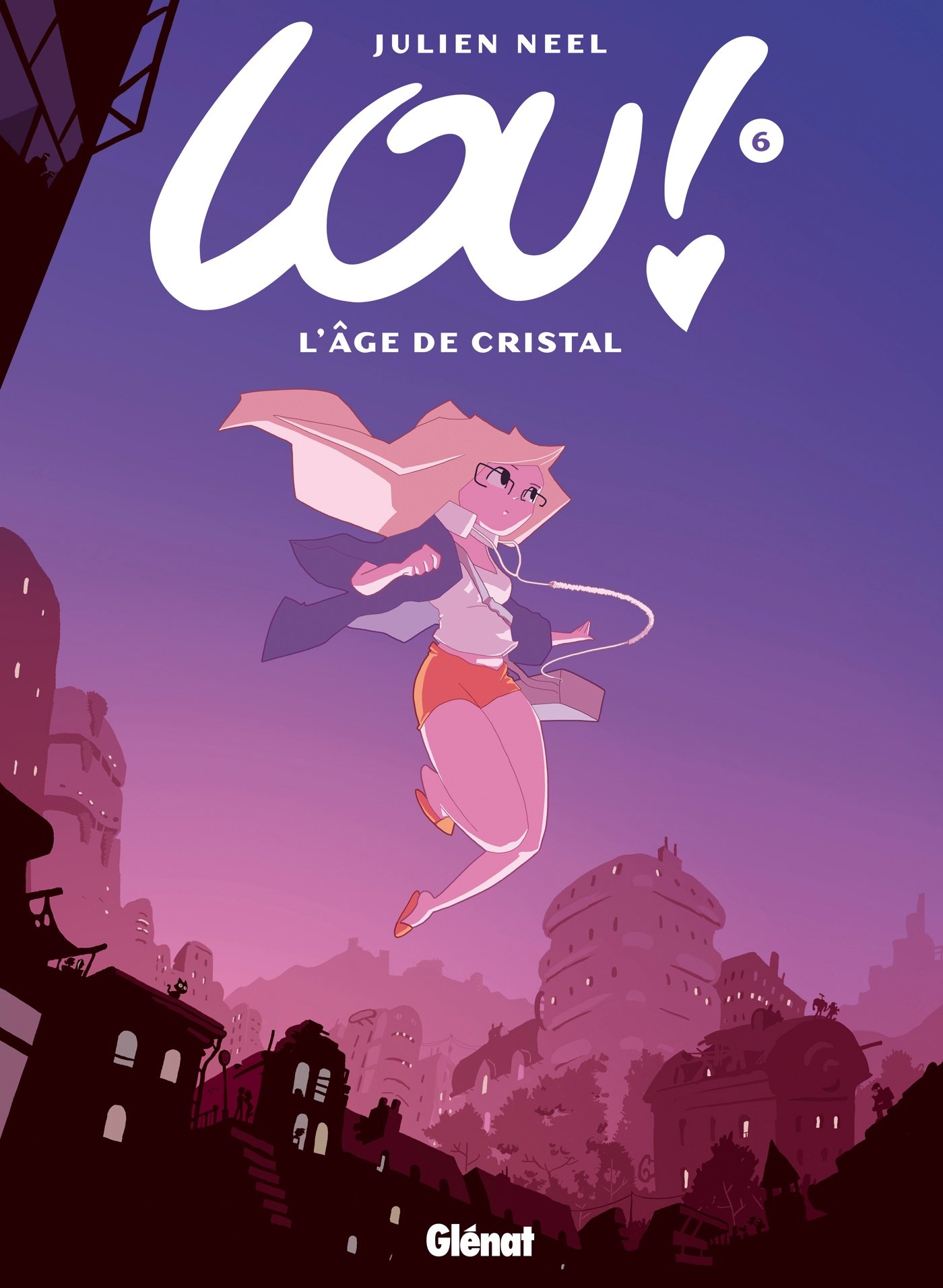 jaquette livre Lou !, tome 6 : L'âge de cristal