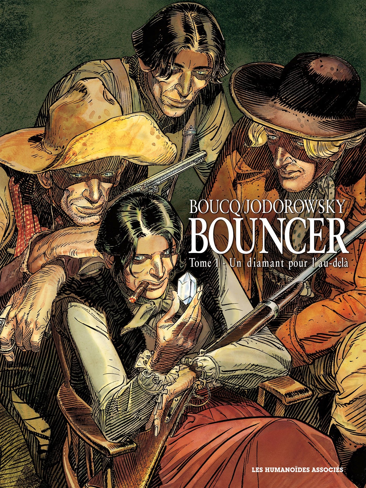 jaquette livre Bouncer, Tome 1 : Un diamant pour l'au-delà