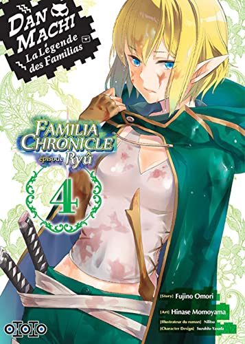 jaquette livre DanMachi ? Familia Chronicle - Episode Ryu - Tome 4