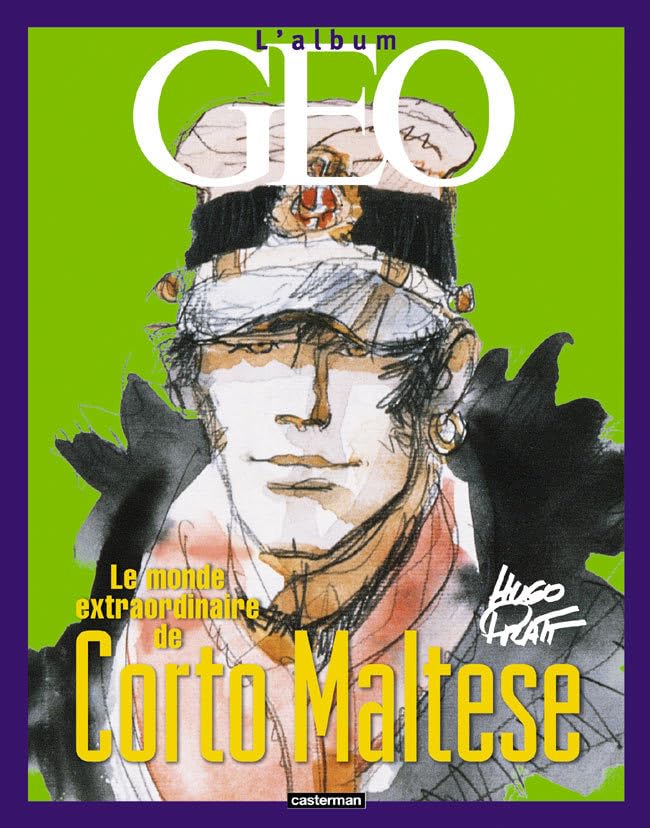 jaquette livre Le Monde extraordinaire de Corto Maltese