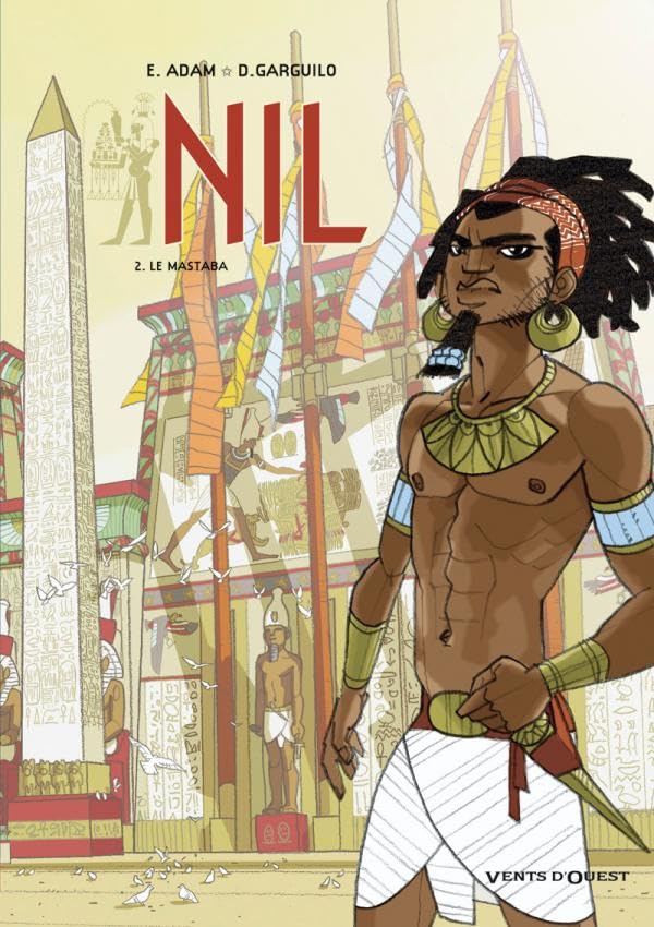 jaquette livre Nil Tome 2 - Le Mastaba