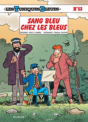 jaquette livre Les Tuniques Bleues Tome 53 - Sang Bleu Chez Les Bleus
