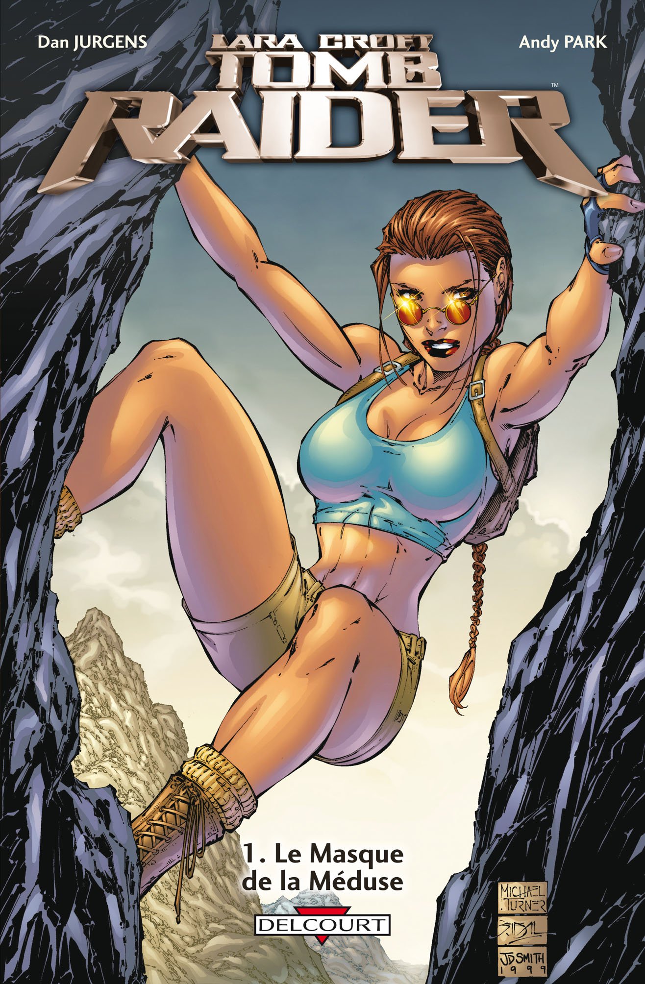 jaquette livre Tomb Raider, Tome 1 : Le masque de la méduse