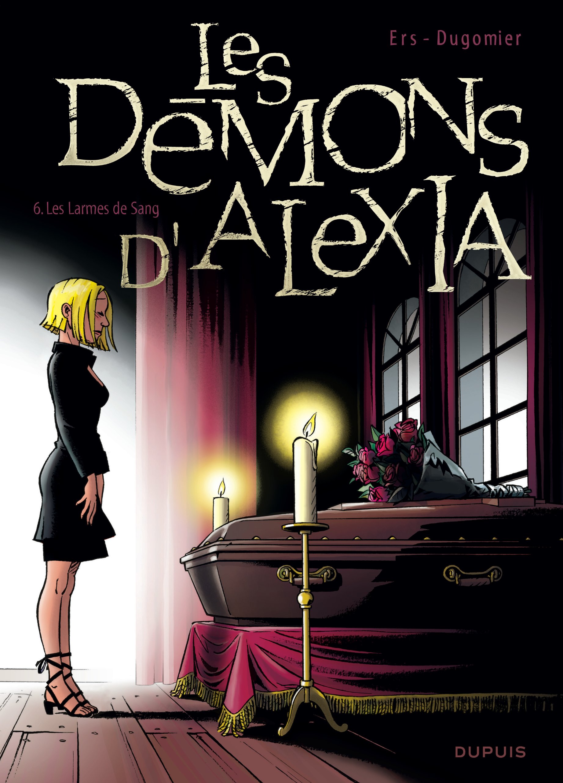 jaquette livre Les Démons d'Alexia - tome 6 - Les larmes de sang