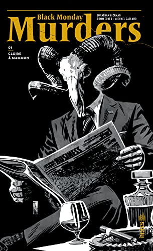 jaquette livre Black Monday Murders Tome 1 - Gloire À Mammon