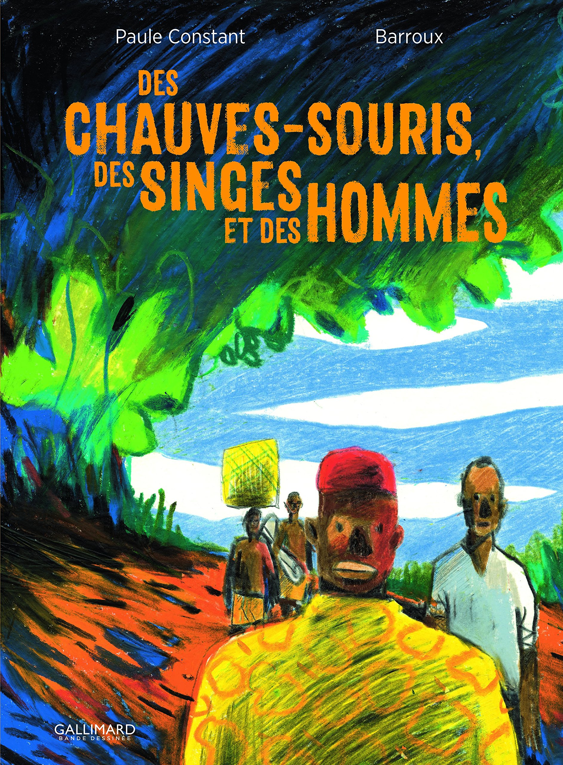 jaquette livre Des chauves-souris, des singes et des hommes