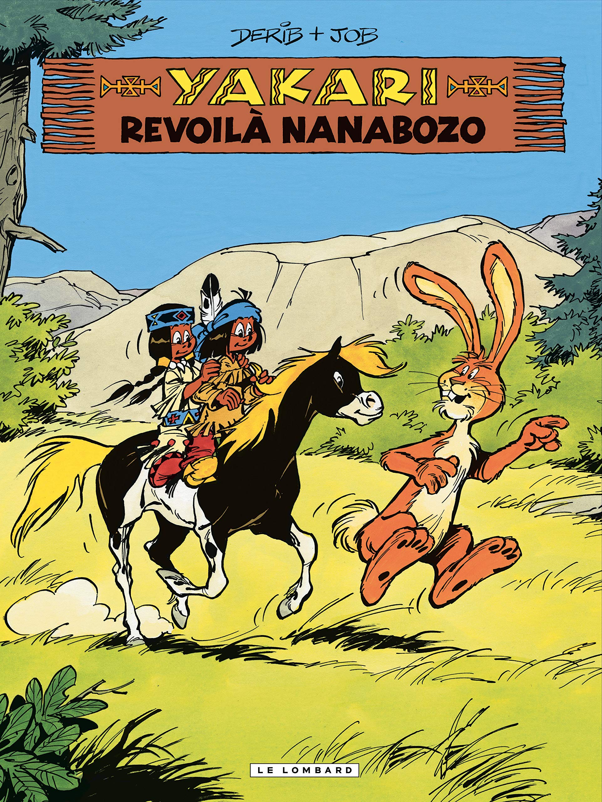 jaquette livre Yakari, Tome 34 : Le retour du lapin magicien