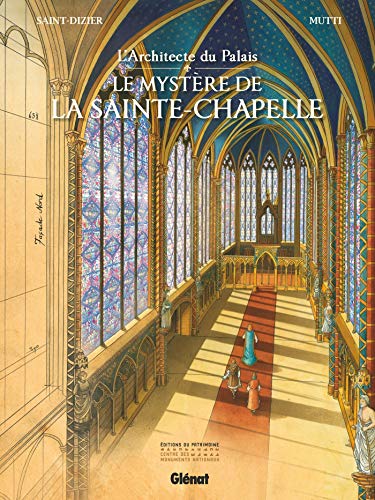 jaquette livre L'architecte Du Palais - Le Mystère De La Sainte-Chapelle