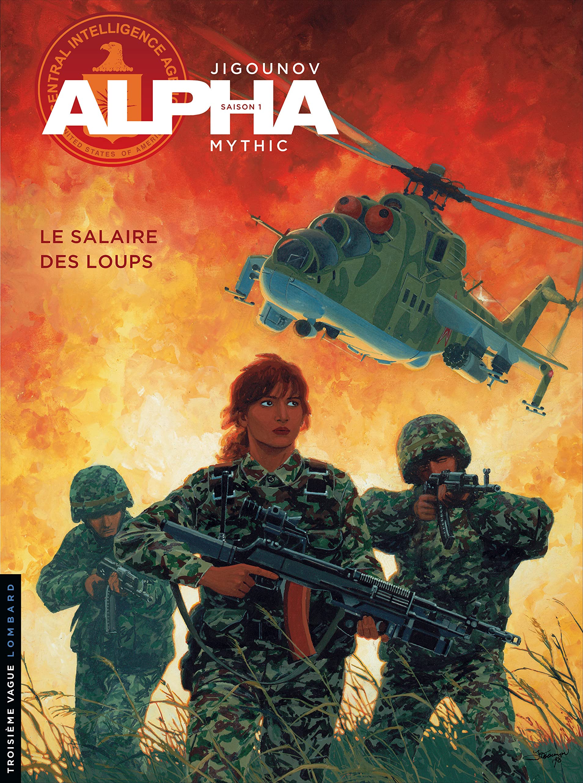 jaquette livre Alpha, tome 3 : Le salaire des loups