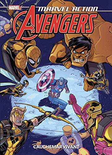 jaquette livre Marvel Action Avengers Tome 4 - Cauchemar Vivant
