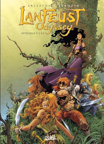 jaquette livre Lanfeust Odyssey Intégrale Tomes 1 À 4