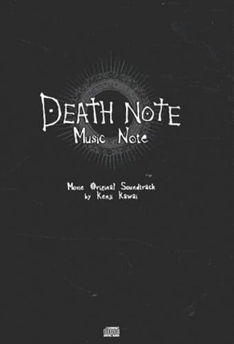 jaquette livre Death Note - Music Note - Movie Original Soundtrack (1 Cd Audio)