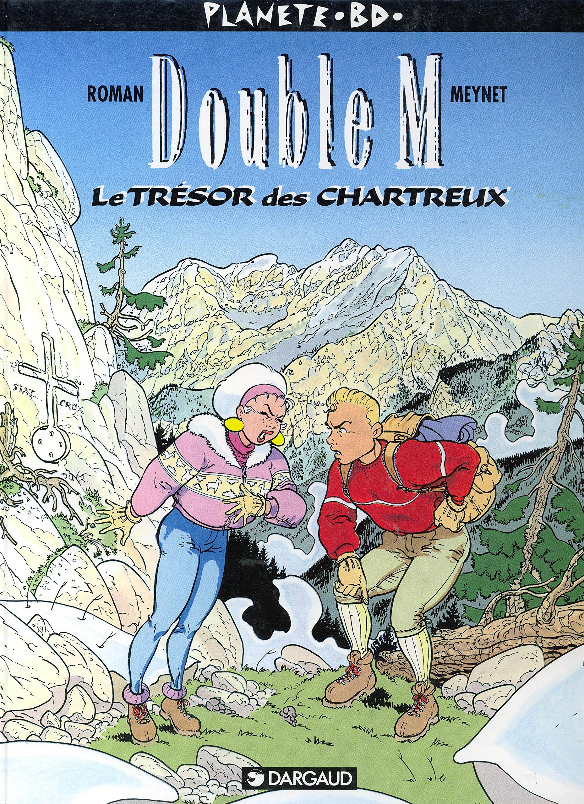 jaquette livre double M le tresor des chartreux tome 1