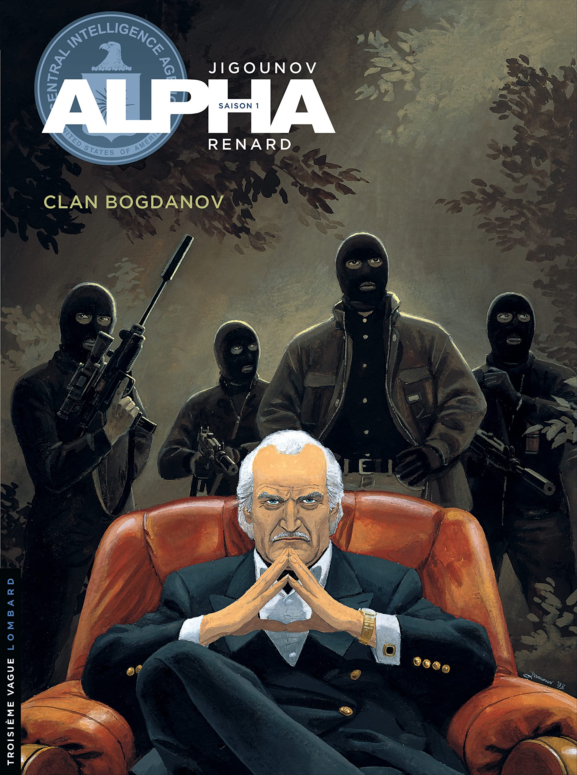 jaquette livre Alpha, tome 2 : Le clan Bogdanov