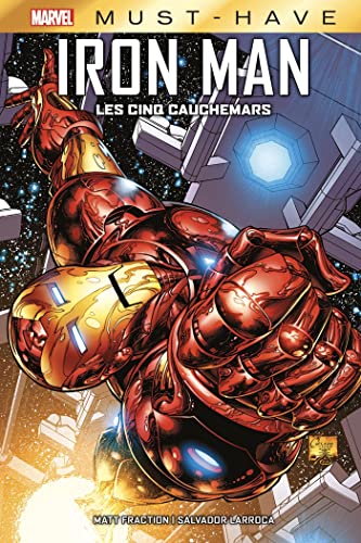 jaquette livre Iron Man - Les Cinq Cauchemars