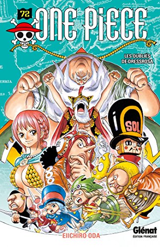 jaquette livre One Piece - Tome 72 : Les oubliés de Dressrosa