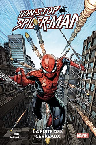 jaquette livre Non-Stop Spider-Man - La Fuite Des Cerveaux