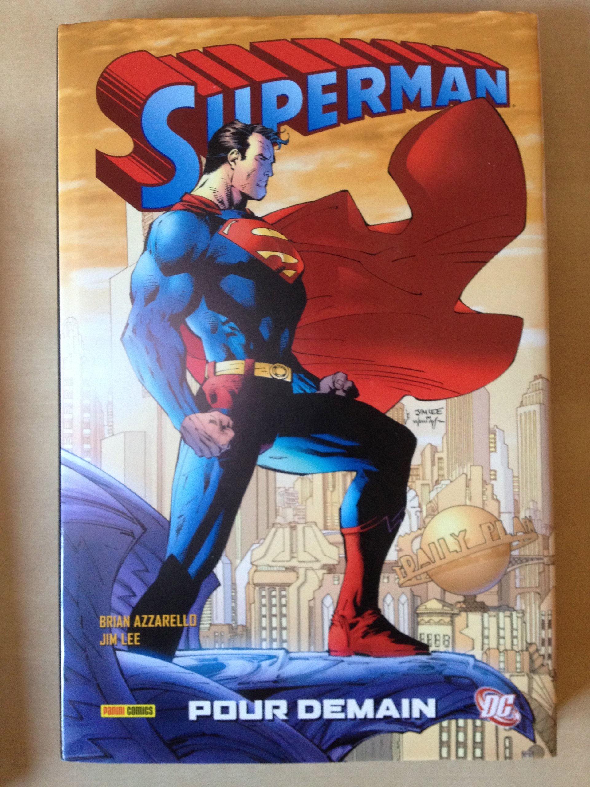 jaquette livre Superman : Pour demain