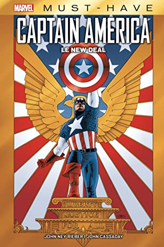 jaquette livre Captain America - Le New Deal
