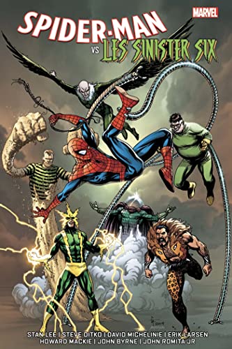 jaquette livre Spider-Man Vs Les Sinister Six