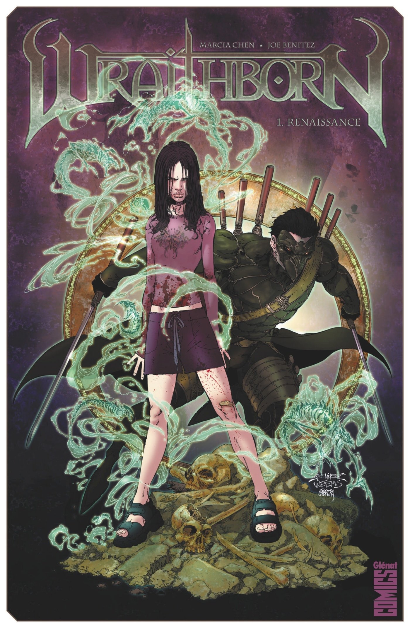 jaquette livre Wraithborn - Tome 01: Renaissance