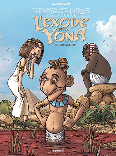 jaquette livre Le Voyage Des Pères : L'exode Selon Yona Tome 2 - Turbulences