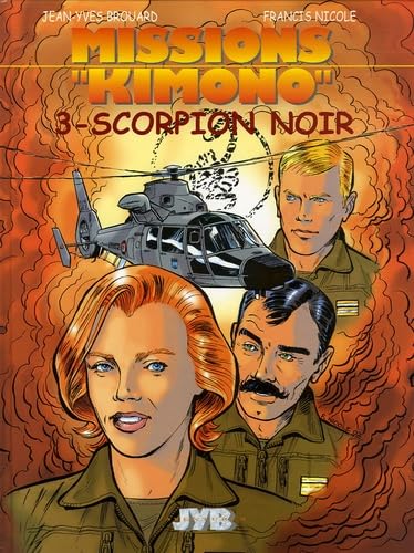 jaquette livre Missions Kimono Tome 3 - Scorpion Noir