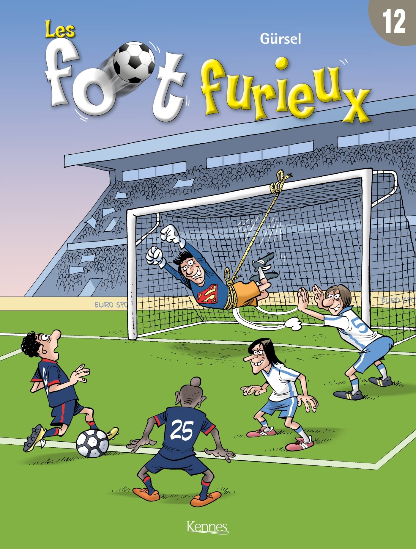 jaquette livre Les foot furieux, Tome 12 :