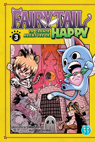 jaquette livre Fairy Tail - La Grande Aventure De Happy - Tome 3