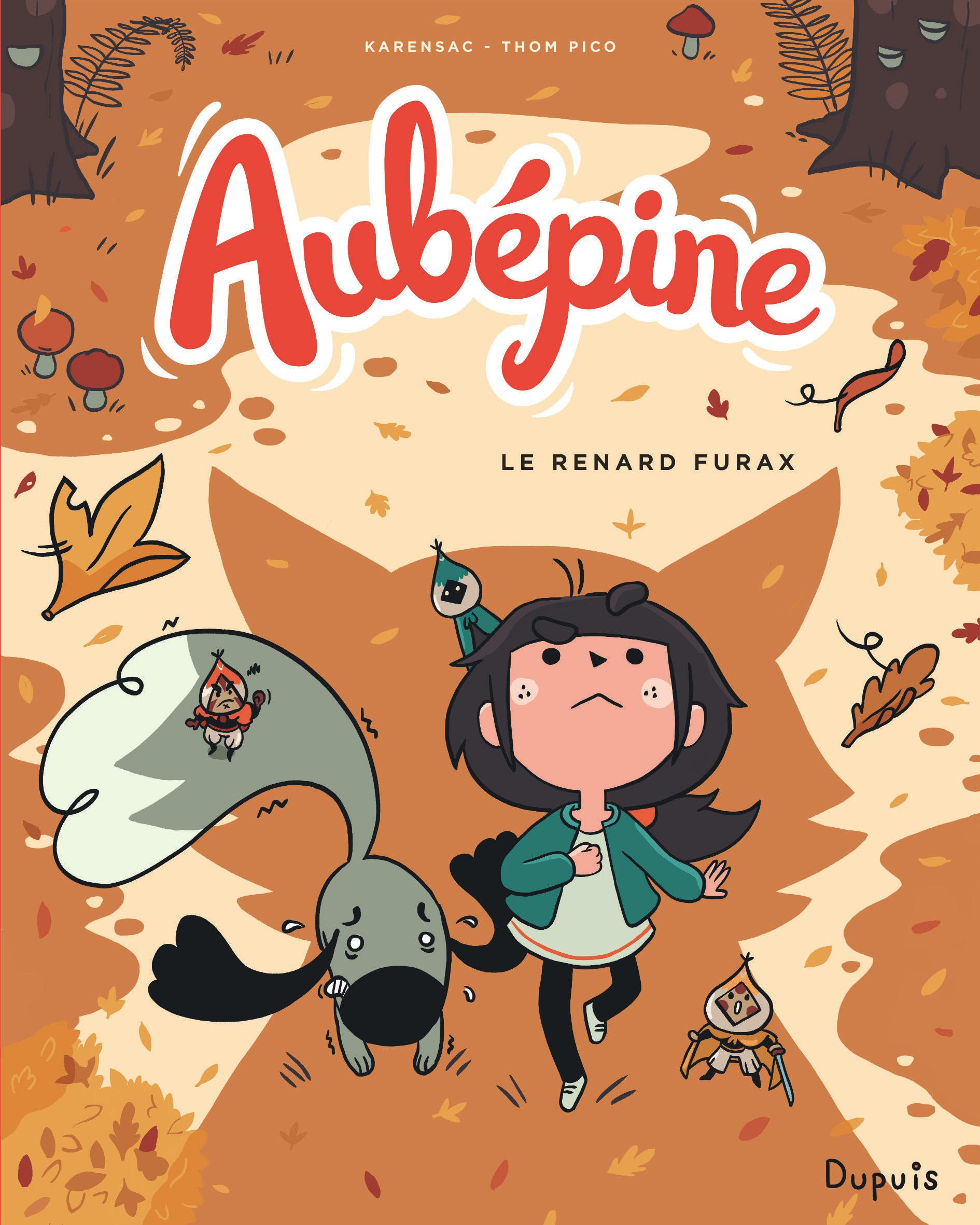jaquette livre Aubépine - tome 2 - Le renard furax