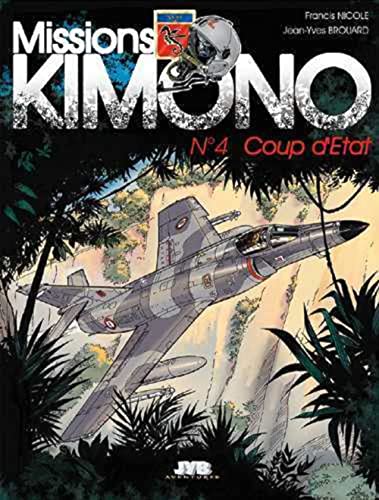 jaquette livre Missions Kimono Tome 4 - Coup D'etat