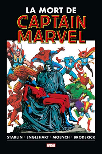 jaquette livre La Mort De Captain Marvel