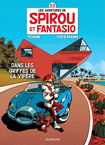 jaquette livre Les Aventures De Spirou Et Fantasio Tome 53 - Dans Les Griffes De La Vipère