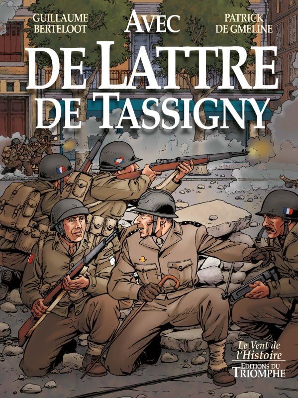 jaquette livre Avec De Lattre De Tassigny