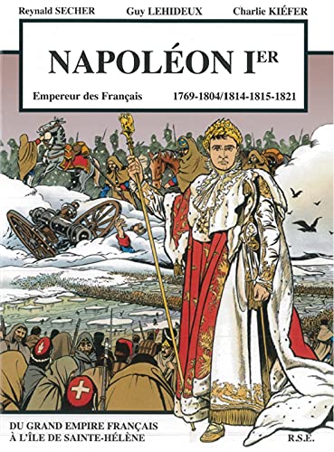 jaquette livre Napoléon Ier - 1769-1804/1814-1815-1821