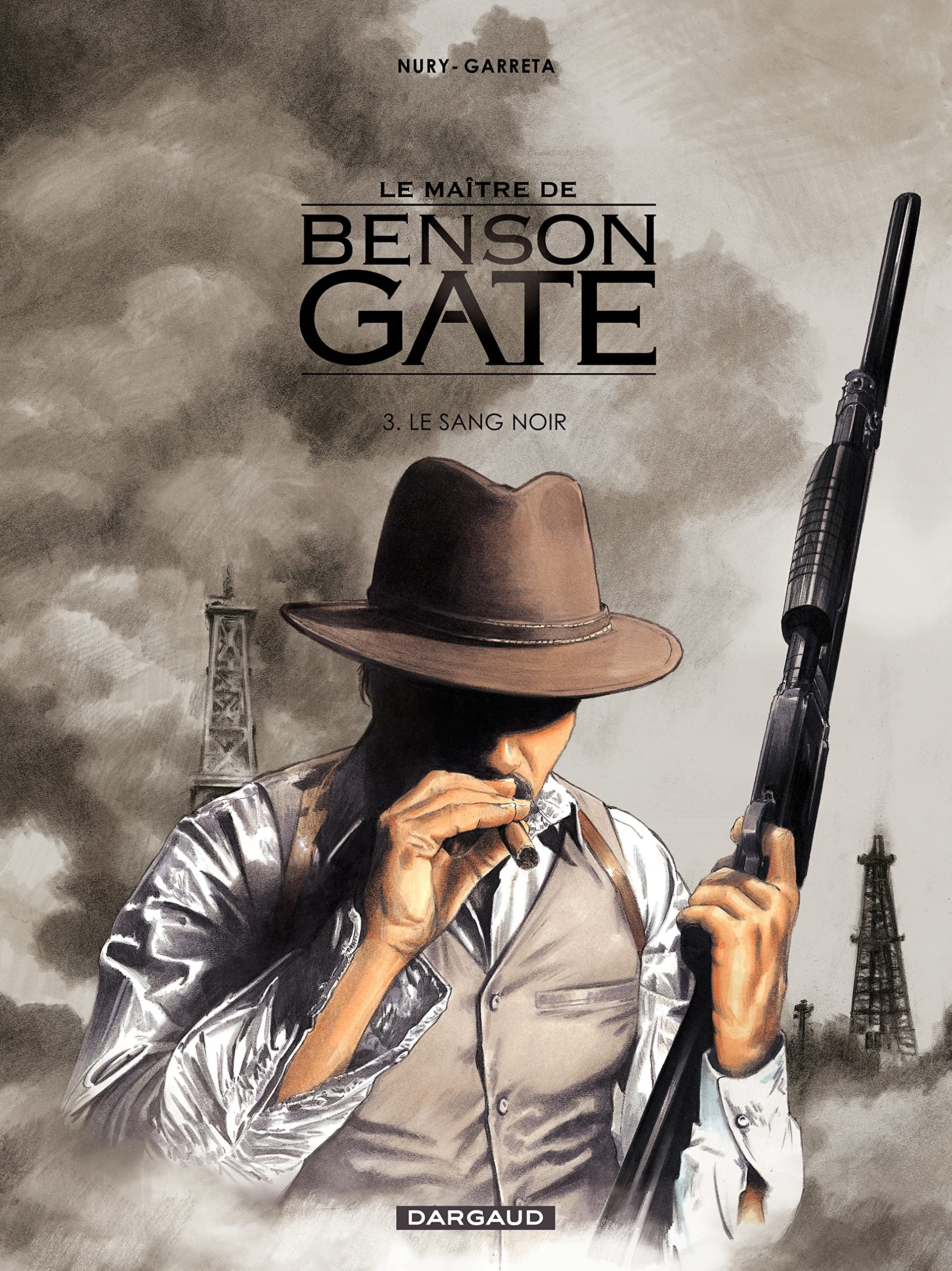 jaquette livre Maître de Benson Gate (Le) - tome 3 - Le Sang Noir  (3)