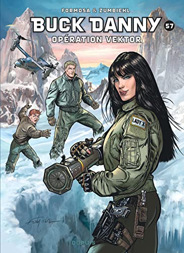 jaquette livre Buck Danny Tome 57 - Opération Vektor