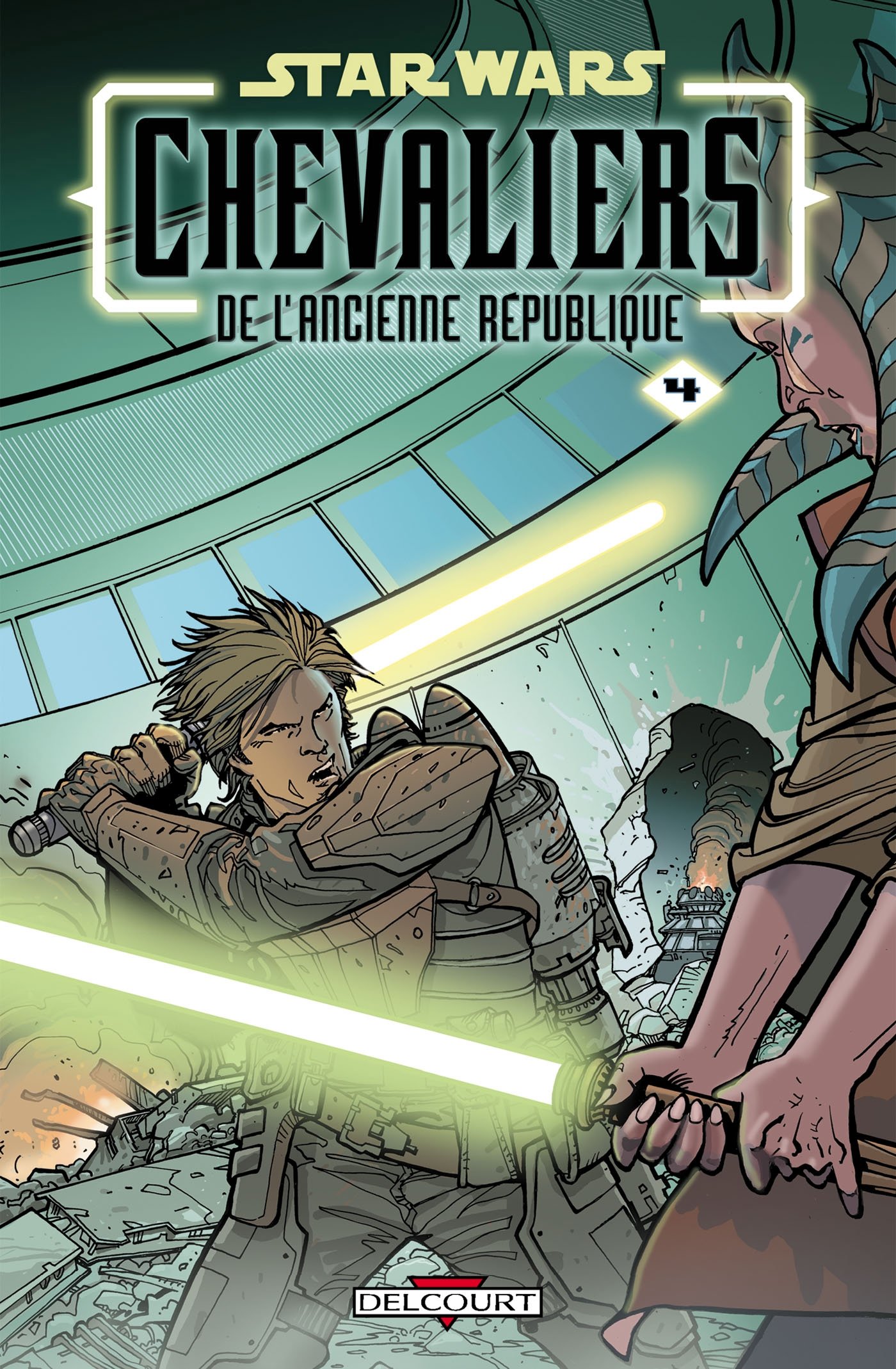 jaquette livre Star Wars - Chevaliers de l'ancienne république T04 - L'invasion de Taris