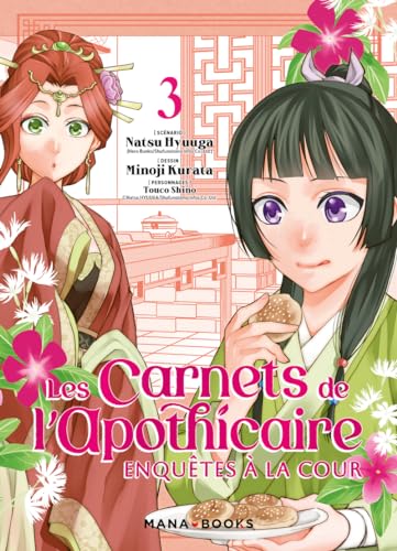 jaquette livre Carnets de l'apothicaire (les) - Enquêtes à la cour - Tome 3