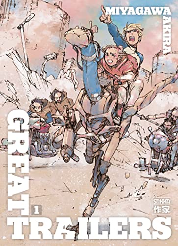 jaquette livre Great Trailers - Tome 1