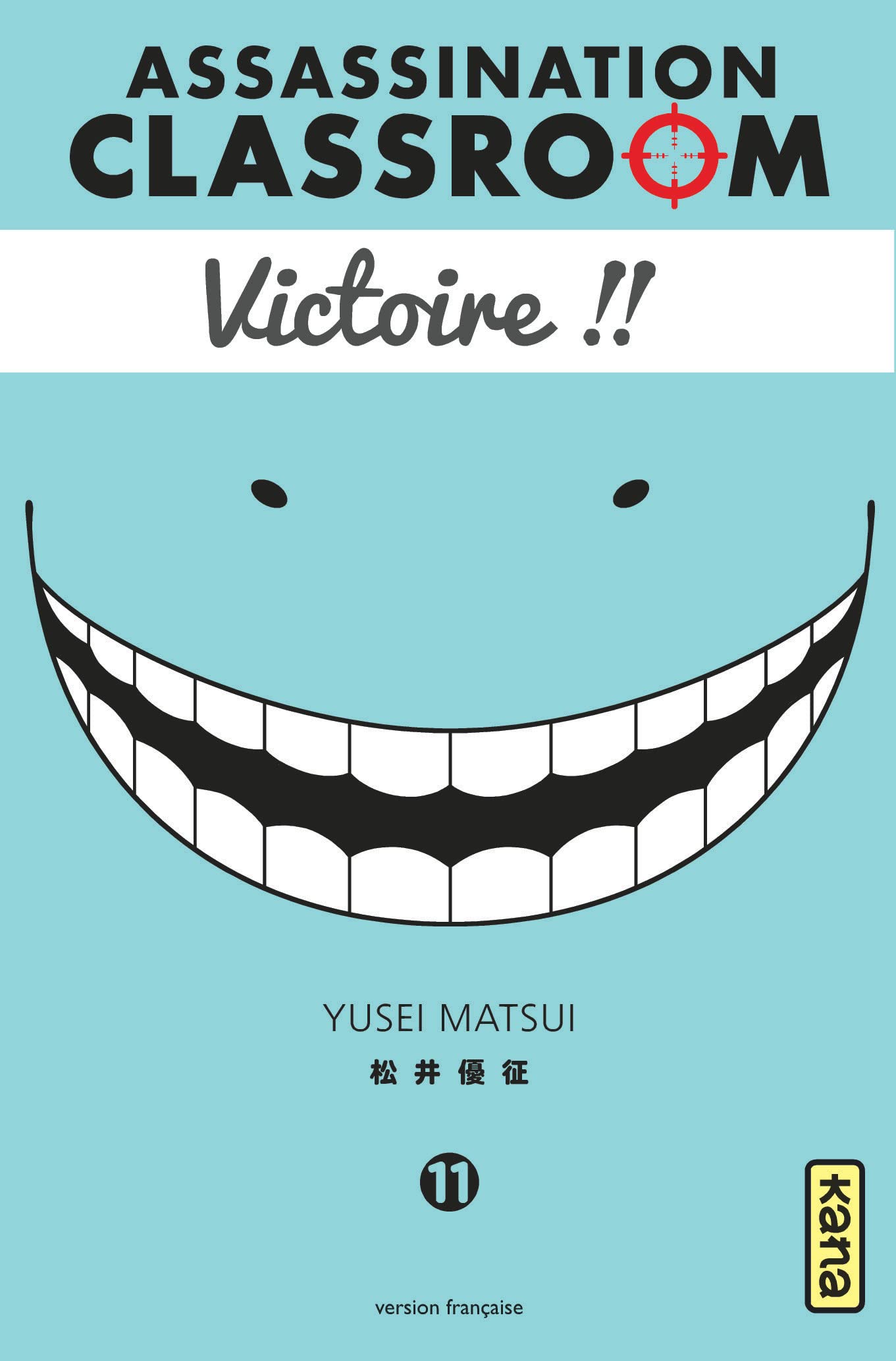 jaquette livre Assassination classroom, tome 11