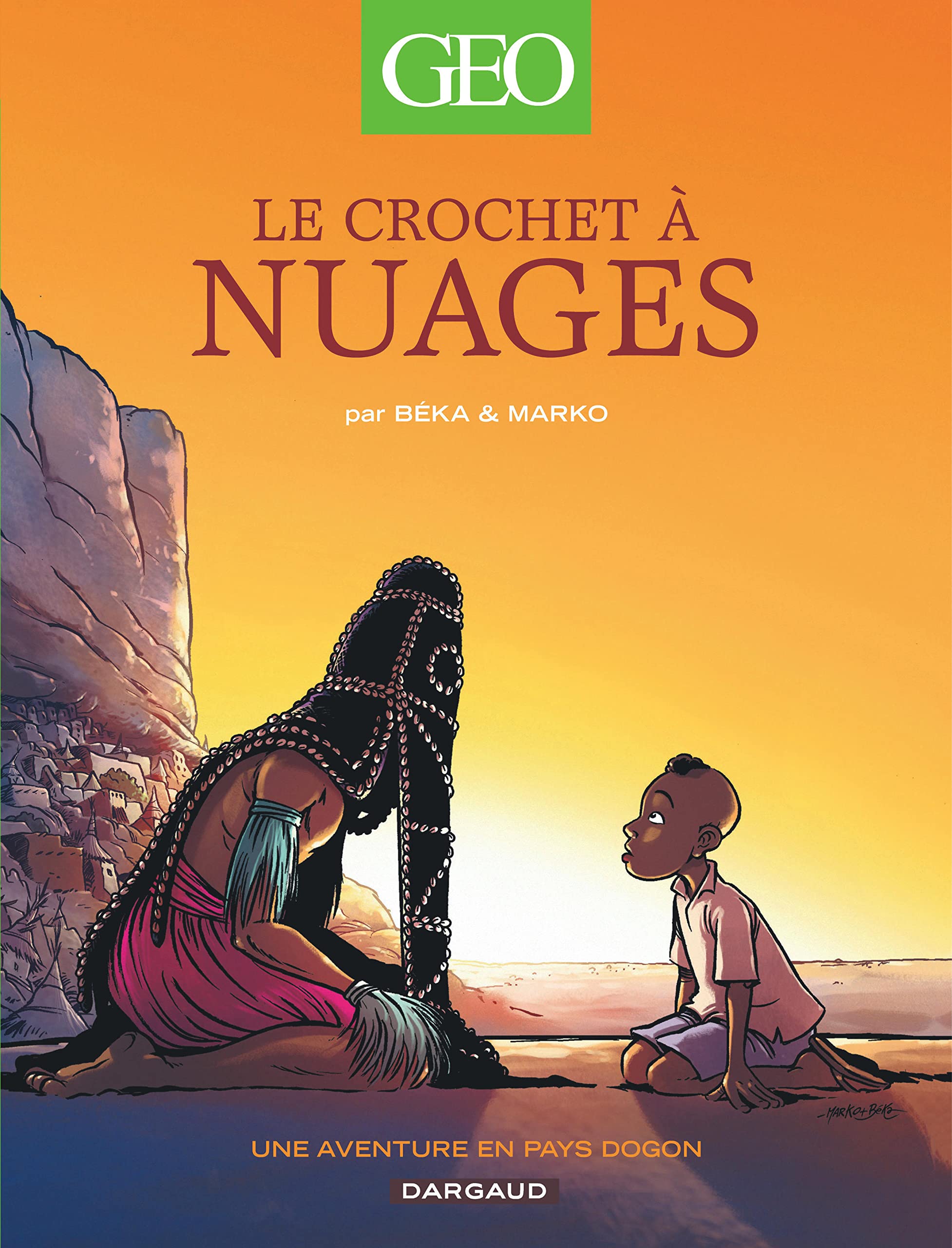 jaquette livre Geo BD - tome 1 - Le Crochet à Nuages