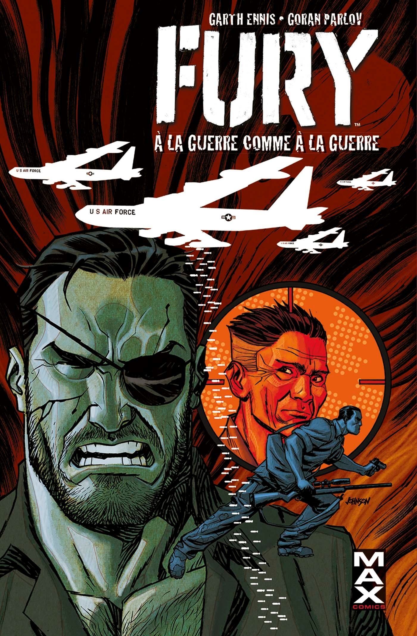 jaquette livre FURY MAX T02: A la guerre comme à la guerre