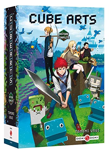 jaquette livre Cube Arts - Coffret