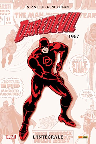 jaquette livre Daredevil, L'intégrale Tome 3 - 1967